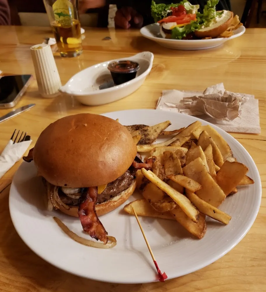 Smokehouse Burger and Fries