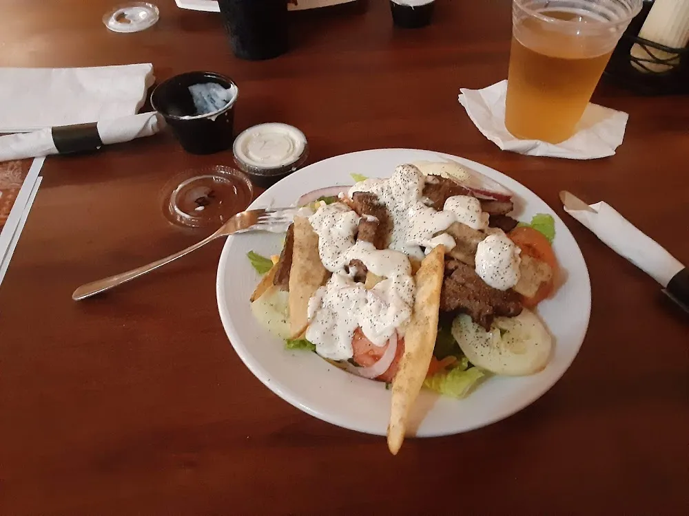 Steak Salad w Fries